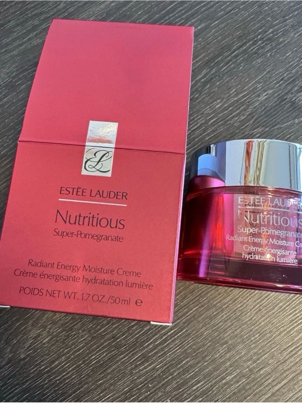 Estee Lauder Nutritious Super-Pomegranate Radiant Energy Moisture Creme 50ml NIB